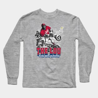 The Lou Big Stick Baseball Slugger Long Sleeve T-Shirt